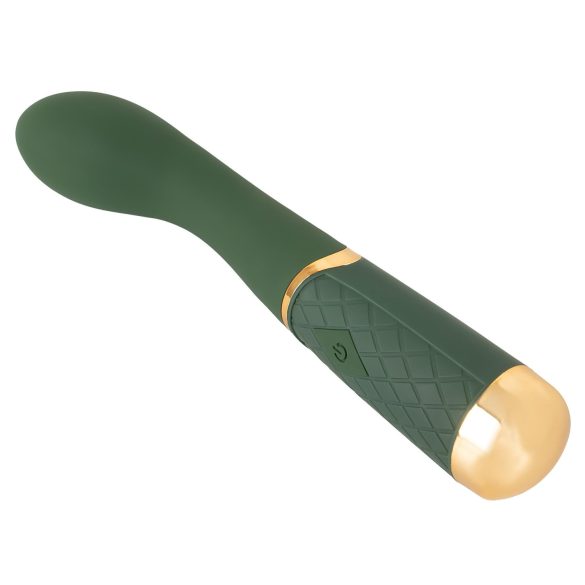 Emerald Love - vibrador ponto G recarregável à prova d'água - verde