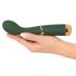 Emerald Love - vibrador ponto G recarregável à prova d'água - verde