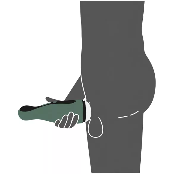 Rebel - masturbador masculino recarregável com sucção e vibração