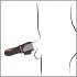 Rebel - vibrador peniano recarregável com 2 motores - preto