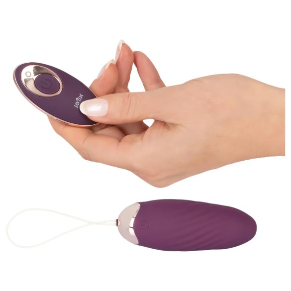 Javida Shaking Love - vibrador bullet recarregável com controle remoto - roxo