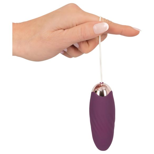 Javida Shaking Love - vibrador bullet recarregável com controle remoto - roxo