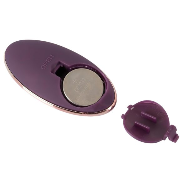 Javida Shaking Love - vibrador bullet recarregável com controle remoto - roxo