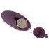 Javida Shaking Love - vibrador bullet recarregável com controle remoto - roxo