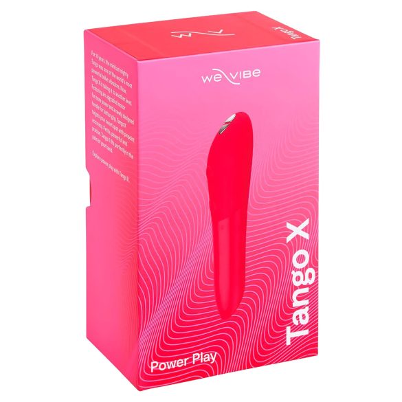 We-Vibe Tango X - vibrador bullet recarregável à prova d'água - coral