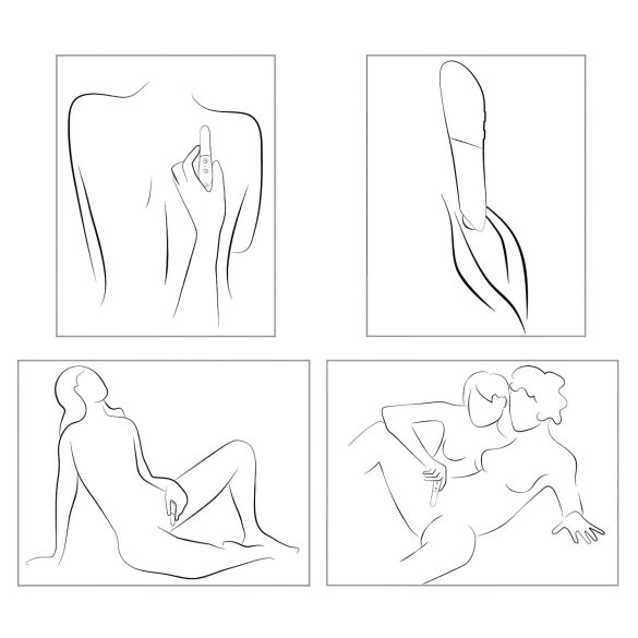 We-Vibe Tango X - vibrador bullet recarregável à prova d'água azul