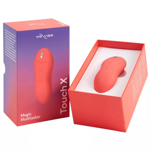 We-Vibe Touch X - vibrador clitóris recarregável à prova d’água coral