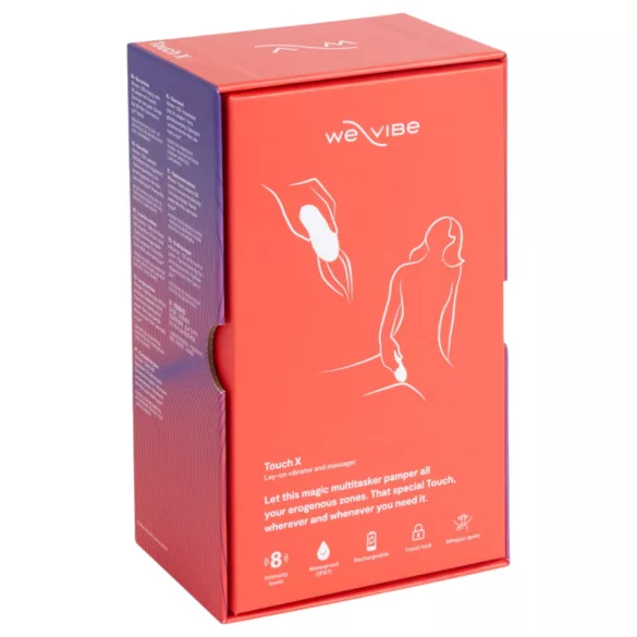 We-Vibe Touch X - vibrador clitóris recarregável à prova d’água coral