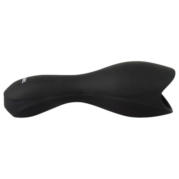 Rebel - vibrador peniano com dilatador - preto