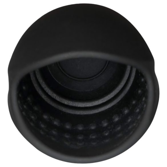 Rebel - vibrador peniano com dilatador - preto