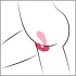 SMILE - vibrador de calcinha recarregável com controle remoto 2 em 1 - rosa