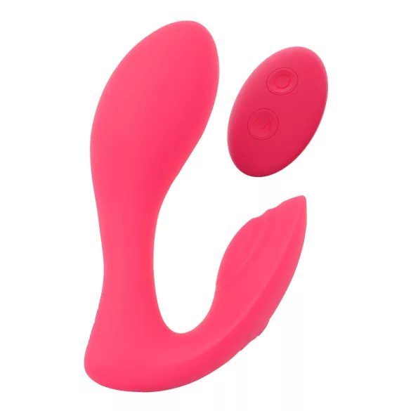 SMILE - vibrador de calcinha recarregável com controle remoto 2 em 1 - rosa