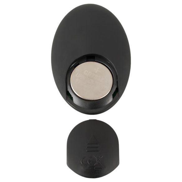 Rebel - vibrador próstata recarregável com controle remoto - silicone preto