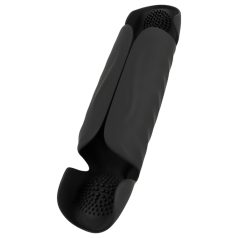 Rebel - vibrador peniano com 3 motores - silicone preto