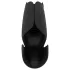 Rebel - vibrador peniano com 3 motores - silicone preto