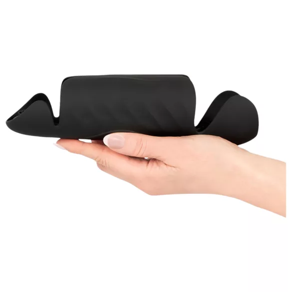 Rebel - vibrador peniano com 3 motores - silicone preto