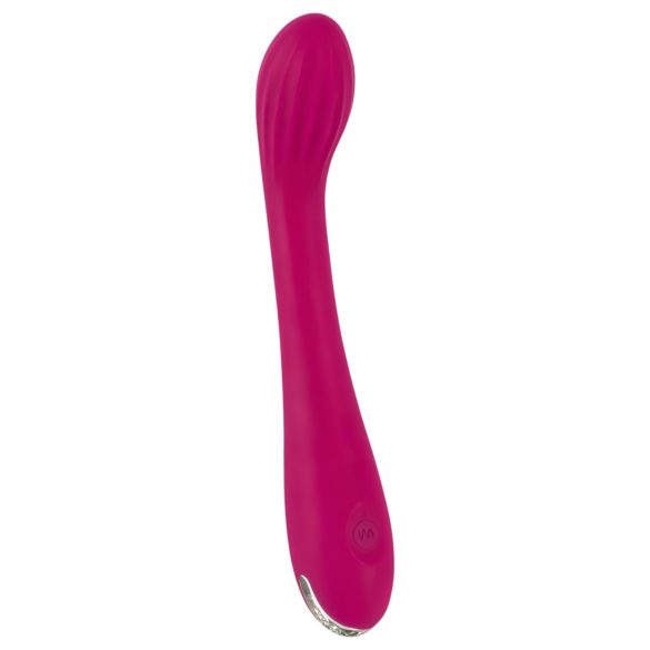 SMILE G-spot - vibrador ponto G recarregável texturizado silicone lilás