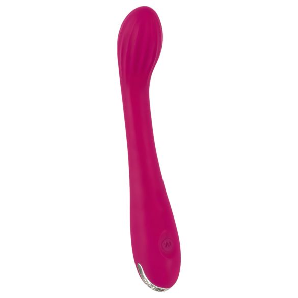 SMILE G-spot - vibrador ponto G recarregável texturizado silicone lilás