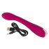 SMILE G-spot - vibrador ponto G recarregável texturizado silicone lilás