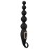 ANOS - vibrador anal com bolas - silicone preto