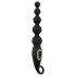 ANOS - vibrador anal com bolas - silicone preto