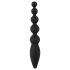 ANOS - vibrador anal com bolas - silicone preto