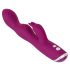 SMILE - vibrador ponto G e clitóris flexível - silicone roxo