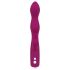 SMILE - vibrador ponto G e clitóris flexível - silicone roxo