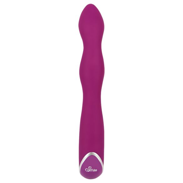 SMILE - vibrador ponto G e clitóris flexível - silicone roxo