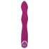 SMILE - vibrador ponto G e clitóris flexível - silicone roxo