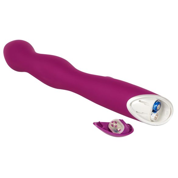 SMILE - vibrador ponto G e clitóris flexível - silicone roxo