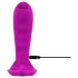 Javida - vibrador ponto G e clitóris - silicone roxo