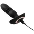 ANOS - vibrador anal com controle remoto - liso - silicone preto