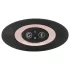 ANOS - vibrador anal com controle remoto - liso - silicone preto