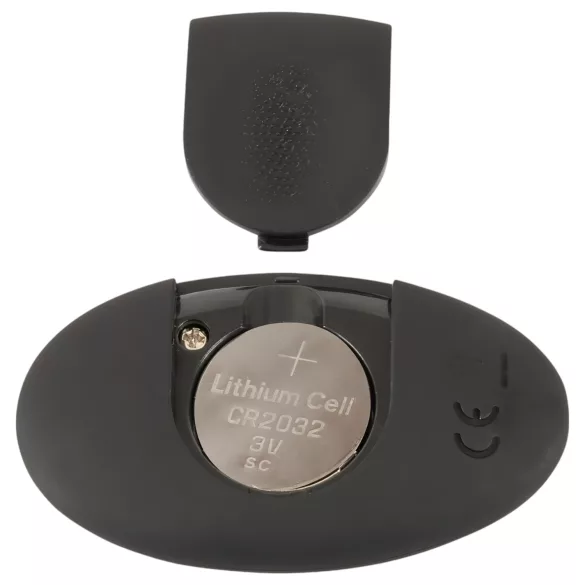 Rebel RC - vibrador anal inflável recarregável com controle remoto - preto