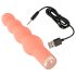 You2Toys - vibrador com contas - mini vibrador pérola - cor pêssego