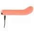You2Toys - vibrador ponto G recarregável mini - silicone laranja