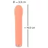 You2Toys - vibrador ponto G recarregável mini - silicone laranja