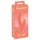 You2Toys - vibrador rabbit mini recarregável - silicone pêssego