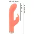 You2Toys - vibrador rabbit mini recarregável - silicone pêssego