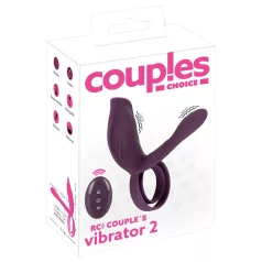   Couples Choice - anel peniano vibratório recarregável com controle remoto