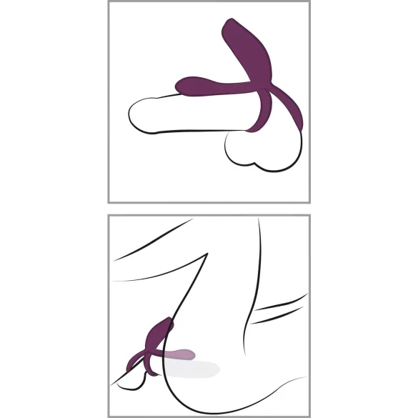 Couples Choice - anel peniano vibratório recarregável com controle remoto