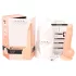 Naked Addiction - vibrador rotativo - 20cm - cor pele