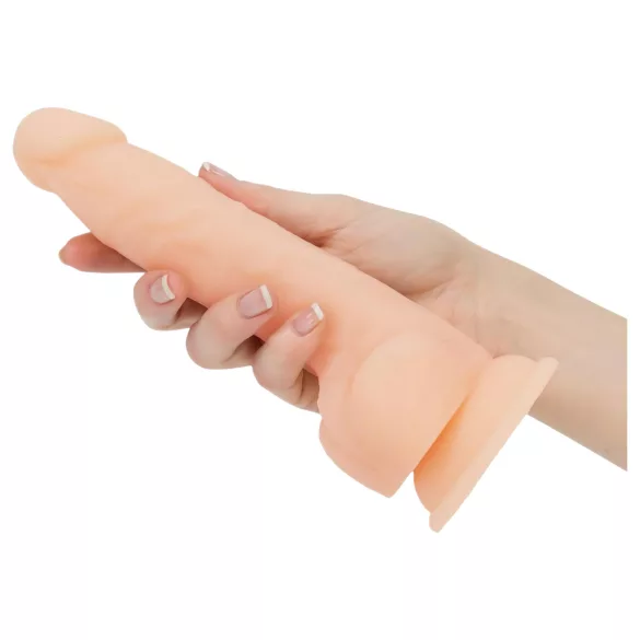 Naked Addiction - vibrador rotativo - 20cm - cor pele