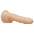 Naked Addiction - vibrador rotativo - 20cm - cor pele