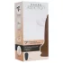 Naked Addiction Rotating 7 - vibrador giratório (18cm) - natural