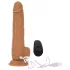 Naked Addiction - vibrador com movimento de vai e vem - silicone escuro 23cm