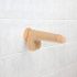 Naked Addiction - vibrador com movimento de empurrar - 19cm - cor natural