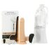 Naked Addiction - vibrador com movimento de empurrar - 19cm - cor natural