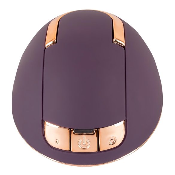 Belou - vibrador rotativo recarregável para vulva - silicone roxo